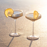 Coupe Estelle Gold - Set of 2