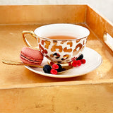 Teacup Louis Leopard Gold