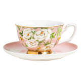 Teacup & Saucer Peony Garden