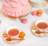 Teacup Blush Stripes