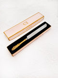 Vintage Cake Knife Gold